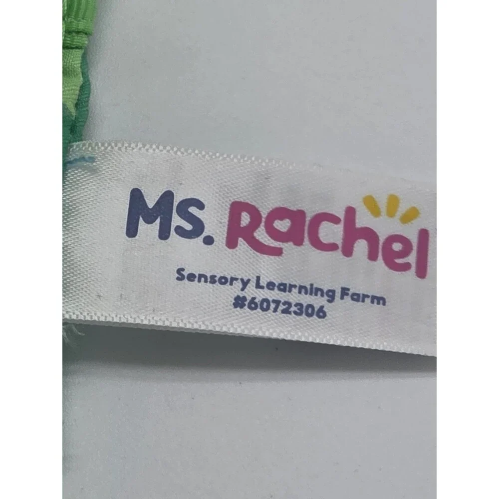 Ms. Rachel 6072306 Official Sensory Learning Plush Farm Toy